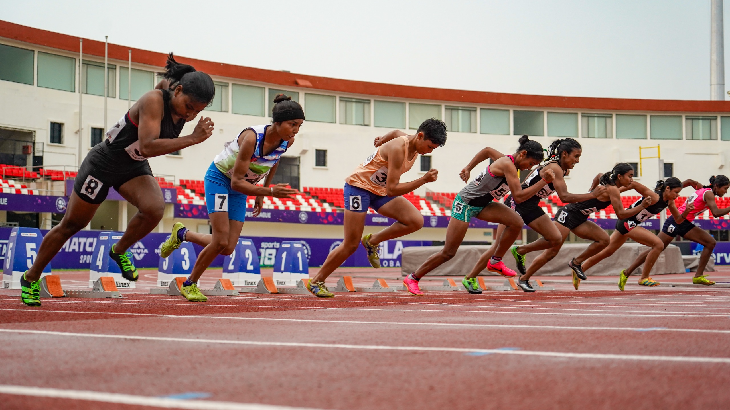 Odisha won 27 medals in the East Zone Jr Athletics inaugural day