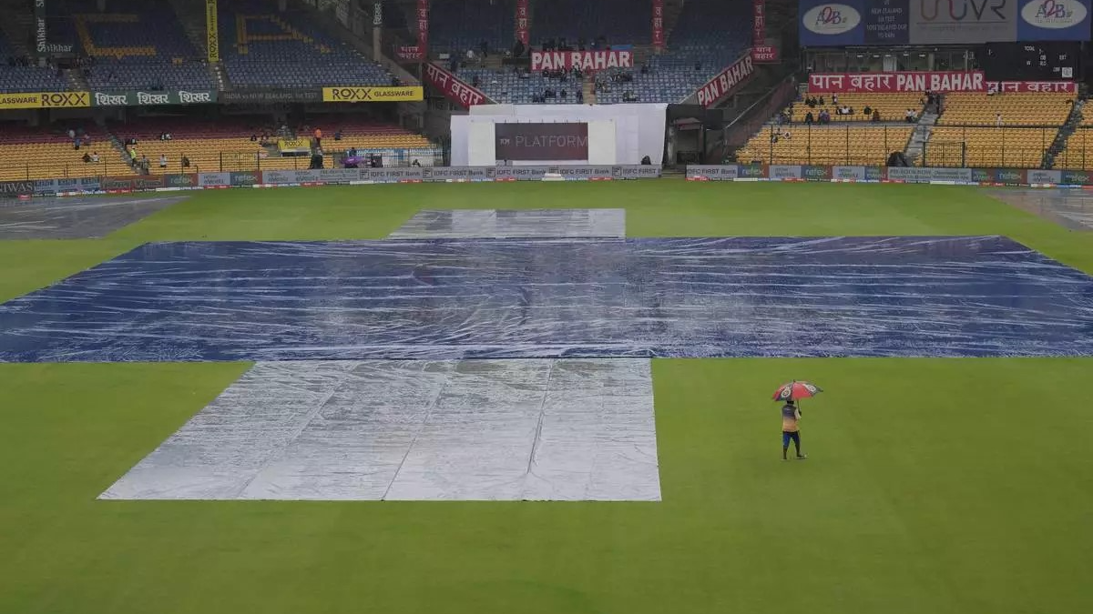 Day 1 of India vs. New Zealand Test Washed Out in Bengaluru