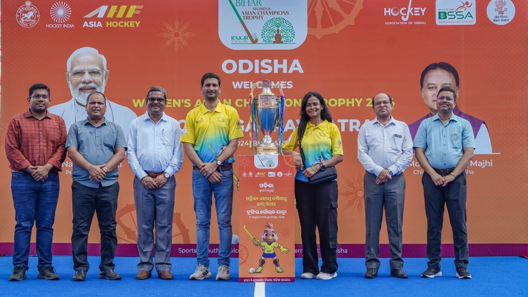 Odisha welcomes the Trophy Gaurav Yatra