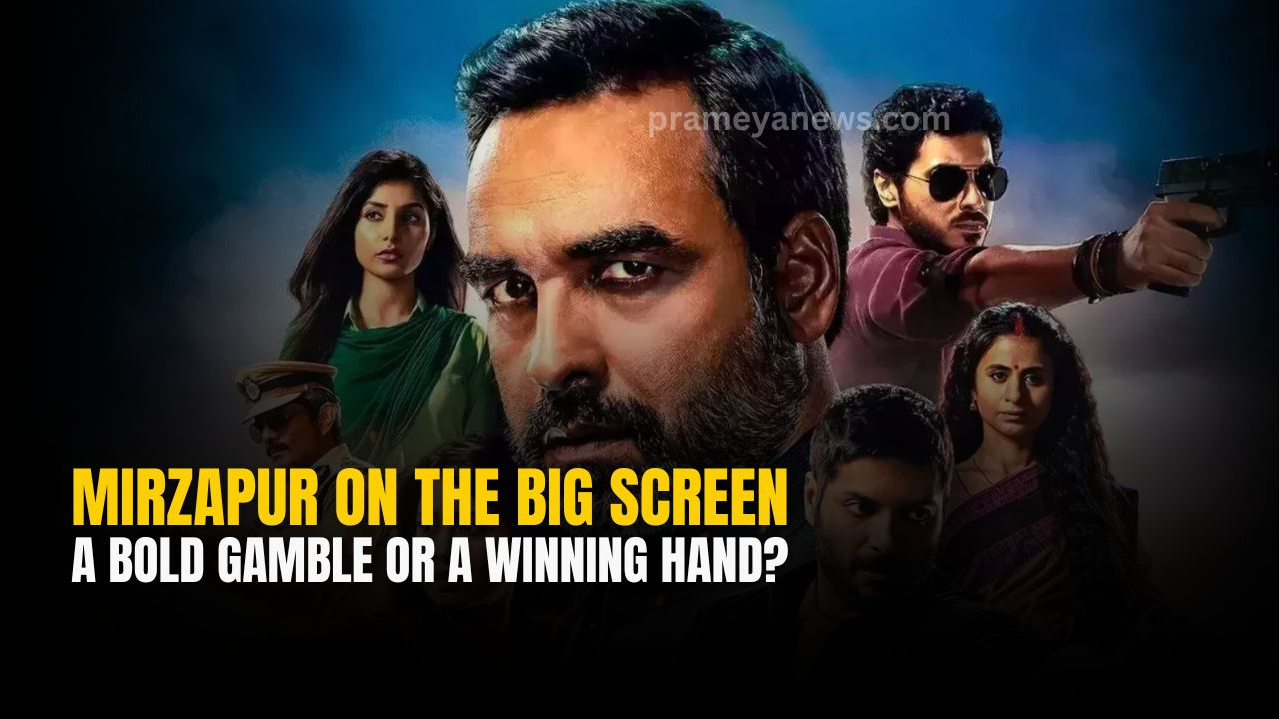 Mirzapur on the big screen: A bold gamble or a winning hand?