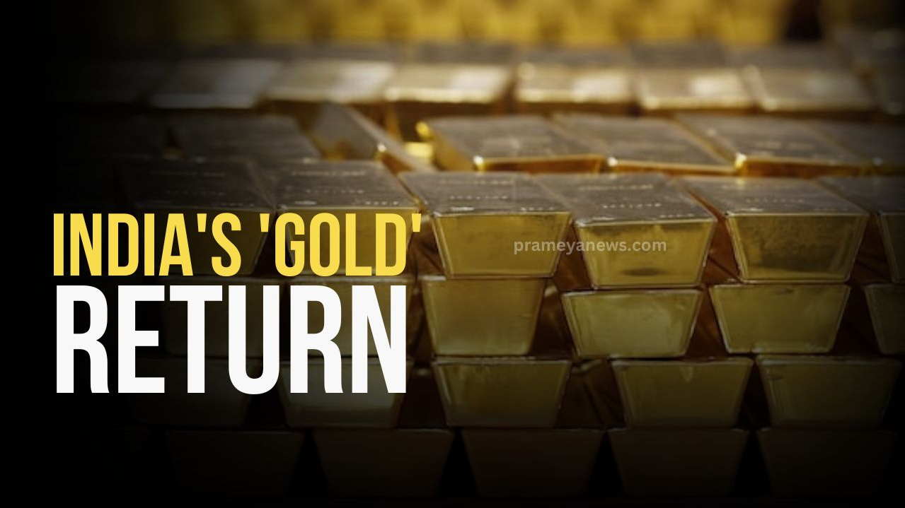RBI's Diwali Surprise: 102 Tonnes of Gold Repatriated from UK