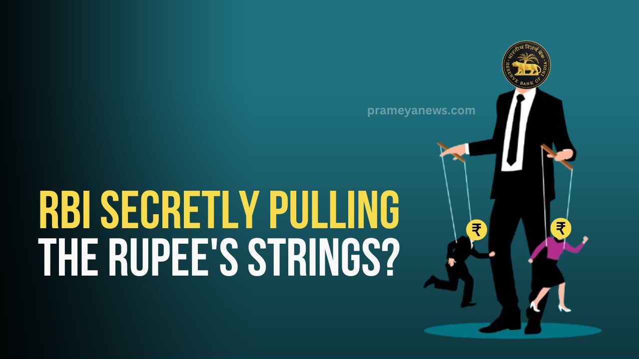 Is the RBI Secretly Pulling the Rupee's Strings?