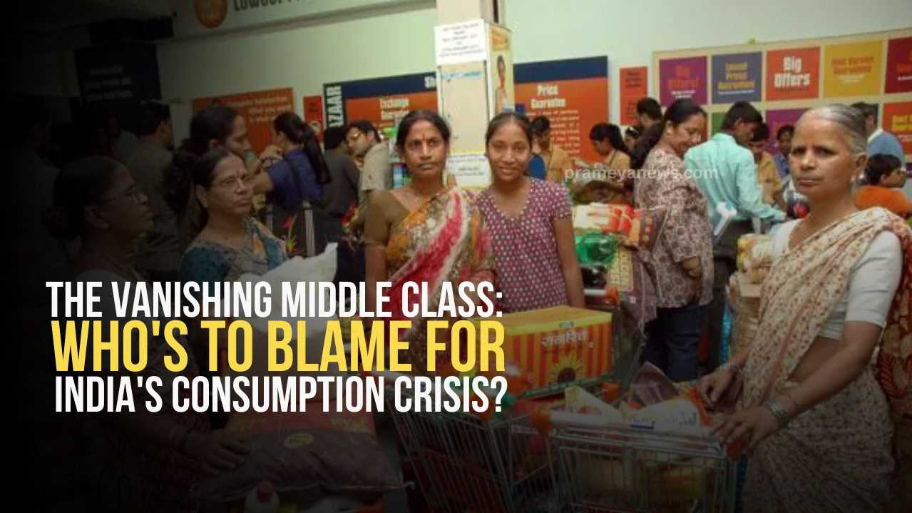 Vanishing middle class: Who's to blame for India's consumption crisis?