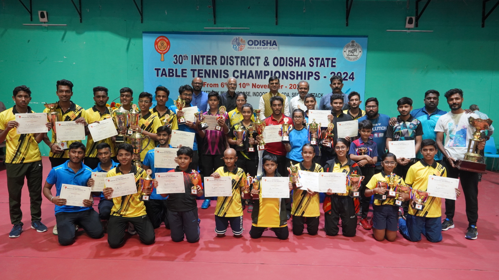 State Table Tennis championship concludes