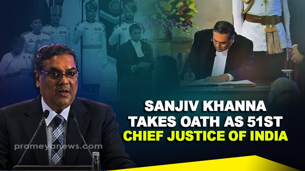 Justice Sanjiv Khanna: 51st Chief Justice of India | Who is Sanjiv Khanna | New CJI | Prameya English