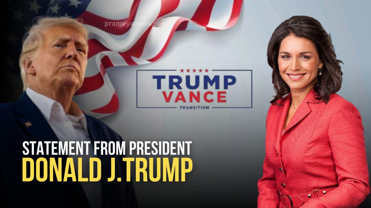 Tulsi Gabbard appointed to lead National Intelligence under Trump administration
