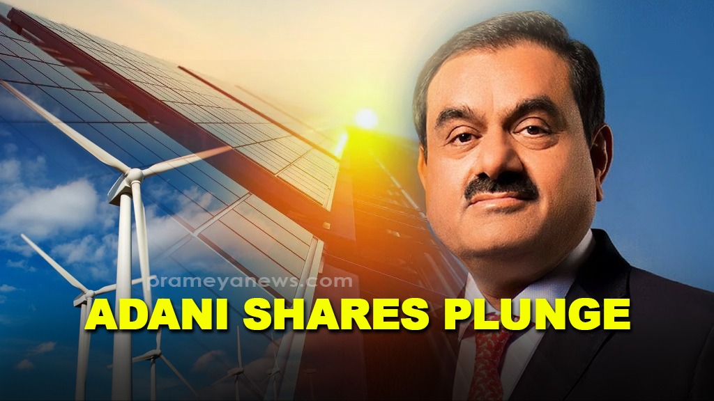 Adani Group Faces Major Setback: Shares Plummet Amid Fraud Allegations and Investment Pause