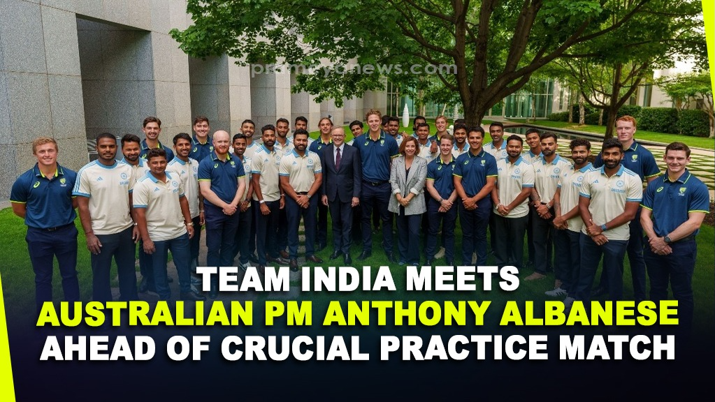 Team India Meets Australian PM Anthony Albanese Ahead of Crucial Practice Match