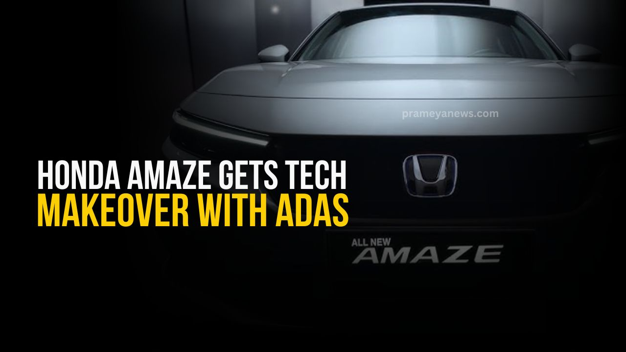 Honda Amaze gets a Tech-Savvy makeover: ADAS and more in ‘Compact Sedan Showdown’