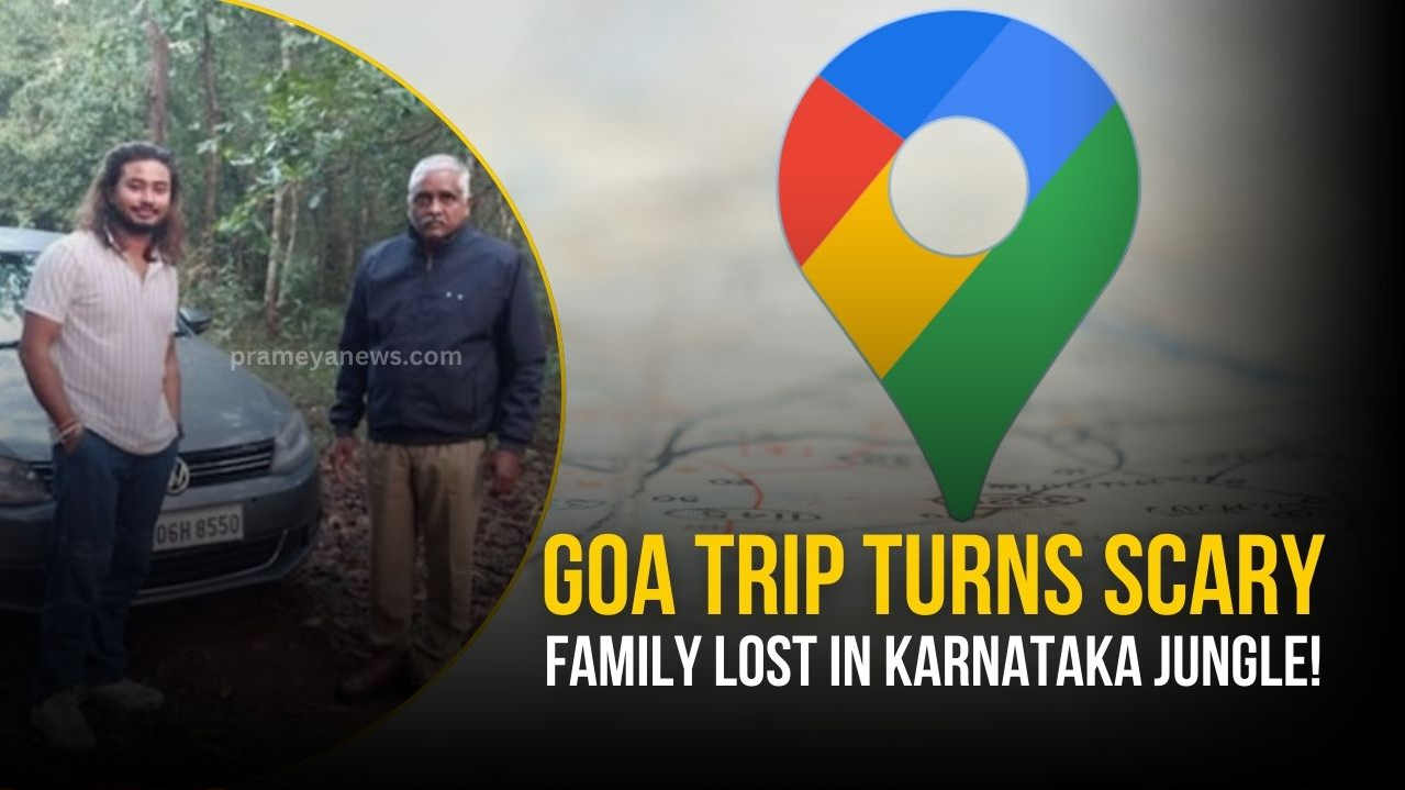 Google Maps Mishap: Family's Goa trip takes a terrifying detour through ‘Karnataka Jungle’