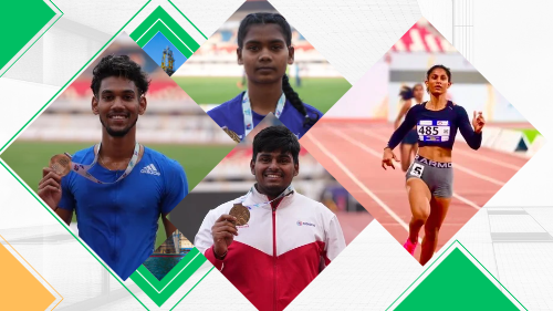 Reliance Foundation Athletes Shine at 39th Junior Athletics 2024