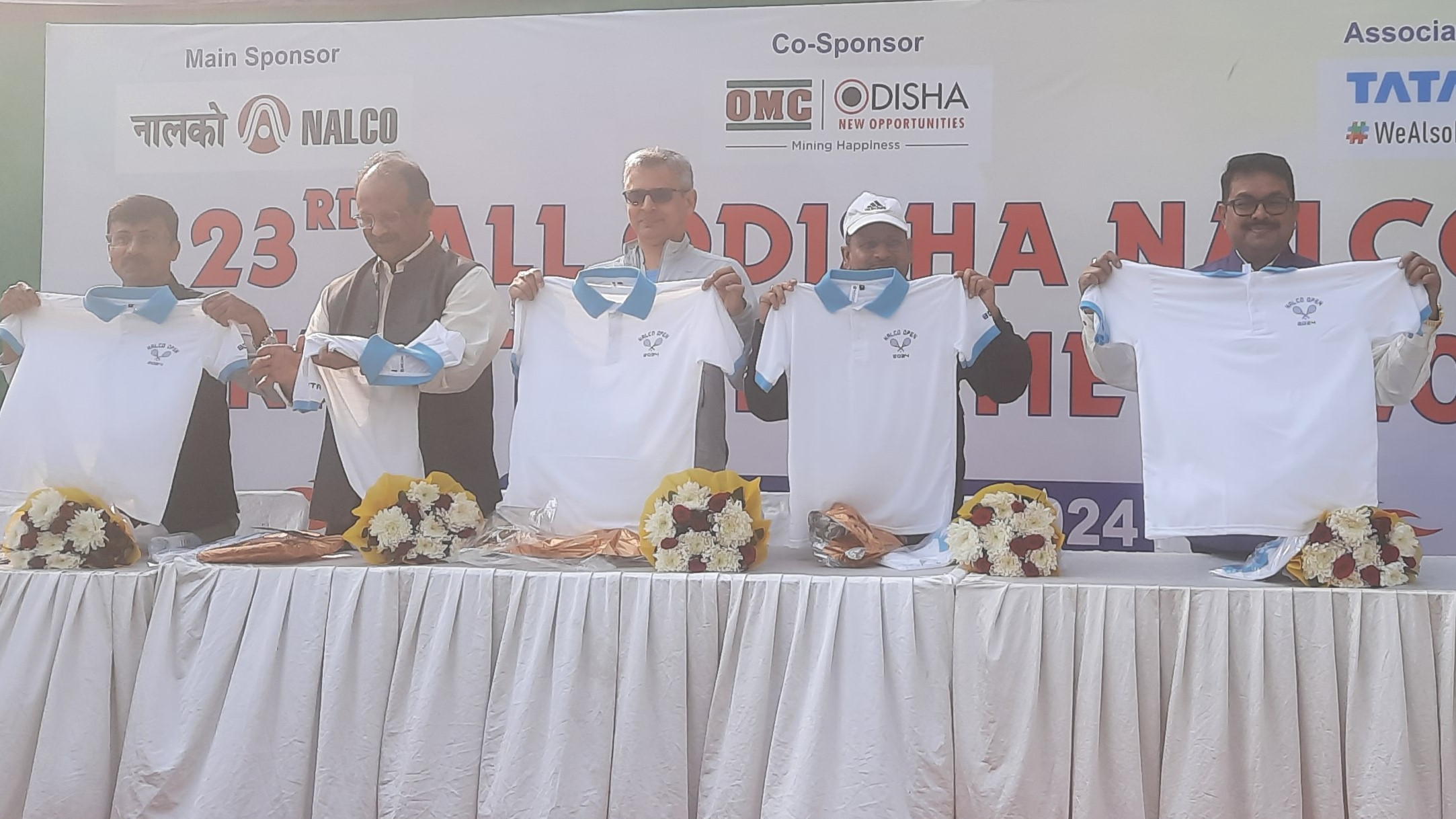 Nalco open tennis tourney begins  