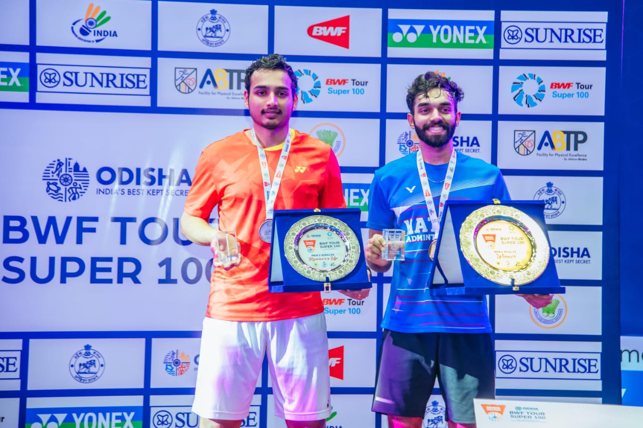 Rithvik Sanjeevi Satish wins Odisha Masters
