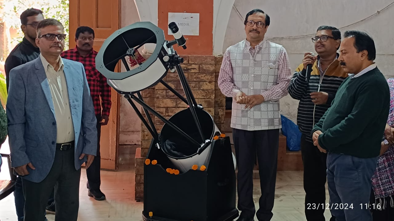 Reaching for the Stars: SCS Autonomous College celebrates Samanta Chandrasekhar's legacy with ‘New Telescope’