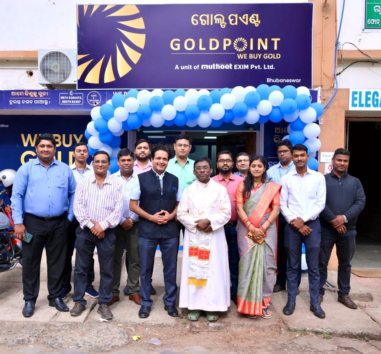 Muthoot Exim's 35th Gold Point Centre Now Open in Bhubaneswar