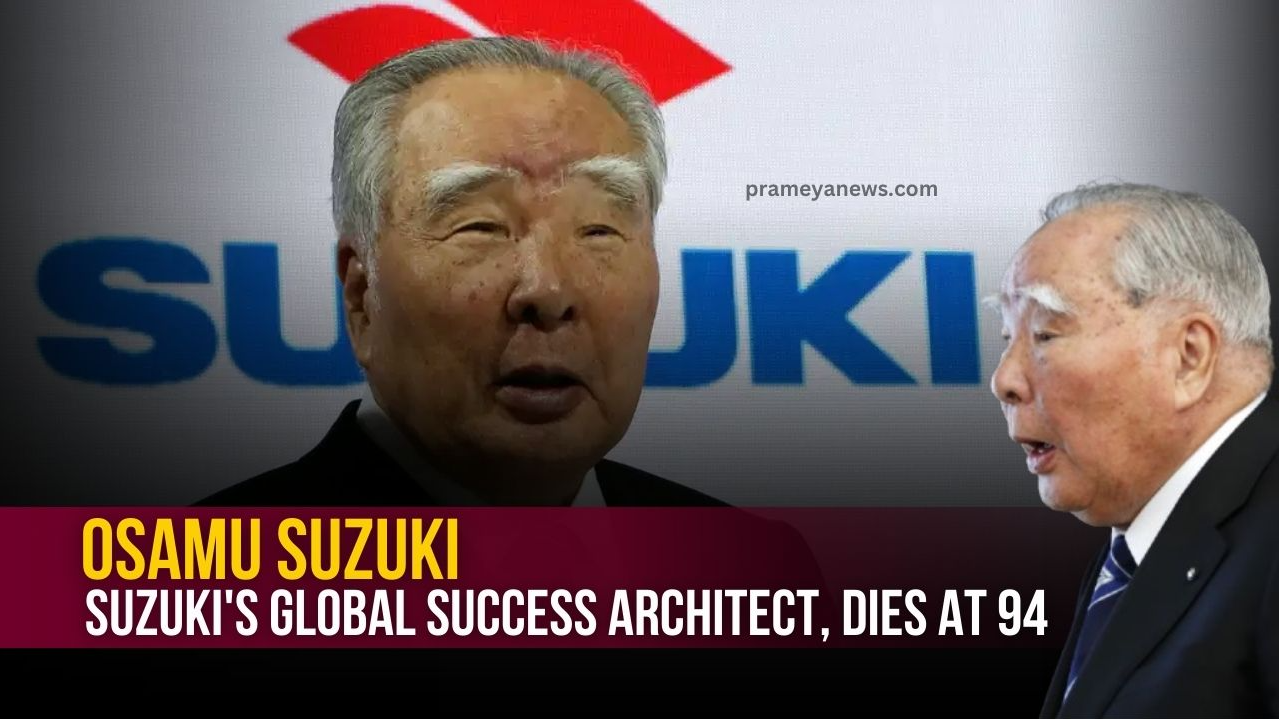 Osamu Suzuki: The man who steered ‘Suzuki to Global Success’ dies at 94