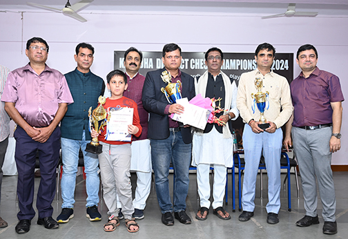 FM Soumya Ranjan Mishra wins Khordha District Chess meet