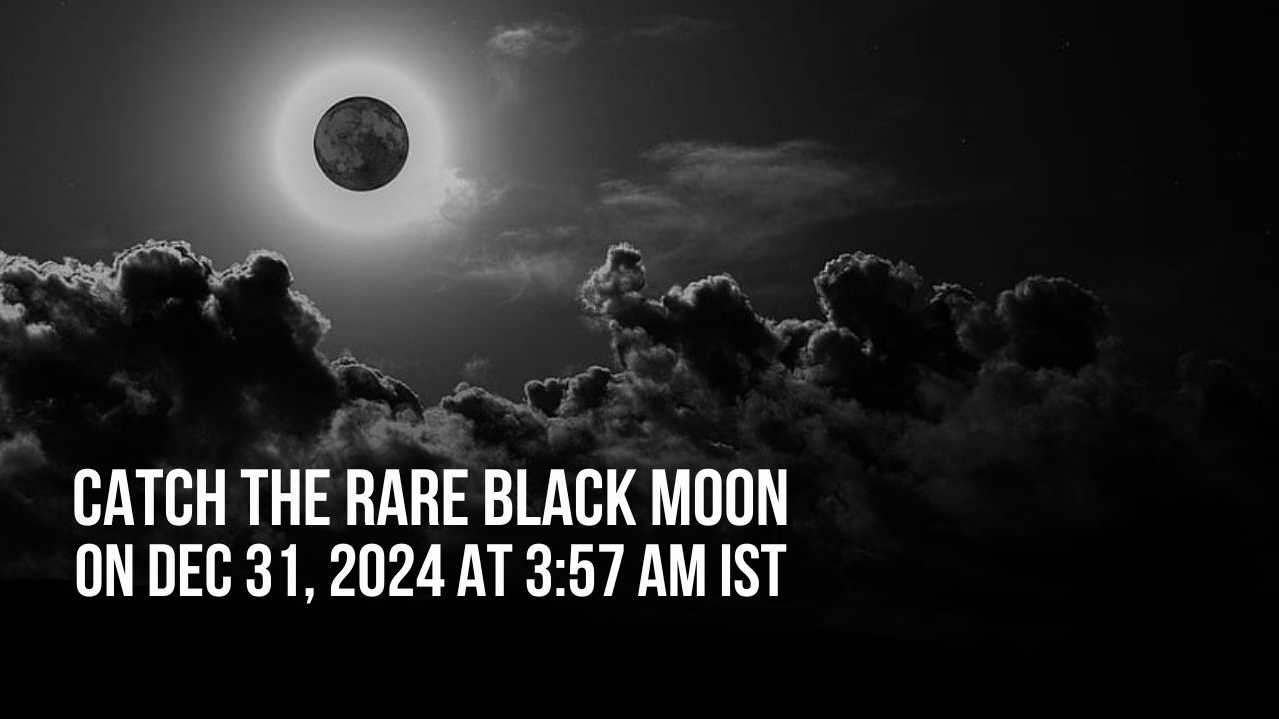 Rare Black Moon 2024: New Year Celestial Event | Prameya English
