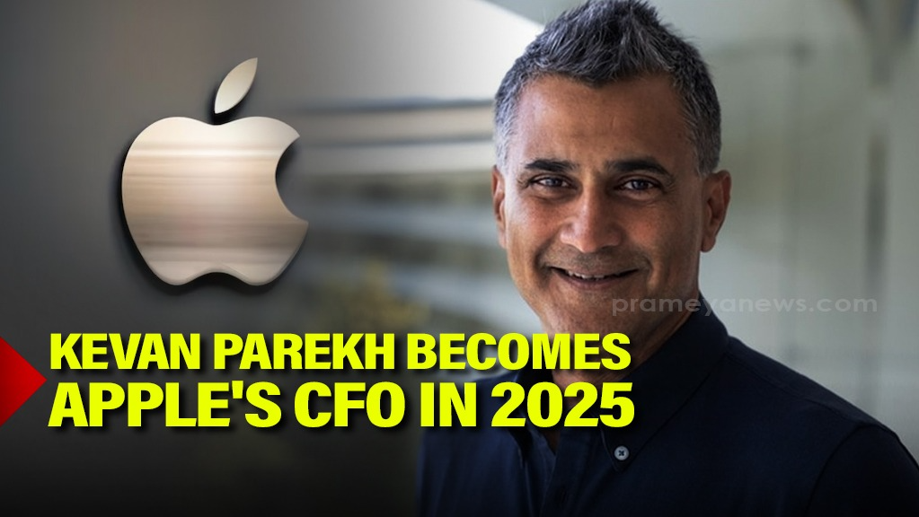 Apple Names Kevan Parekh CFO, Starting Jan 2025