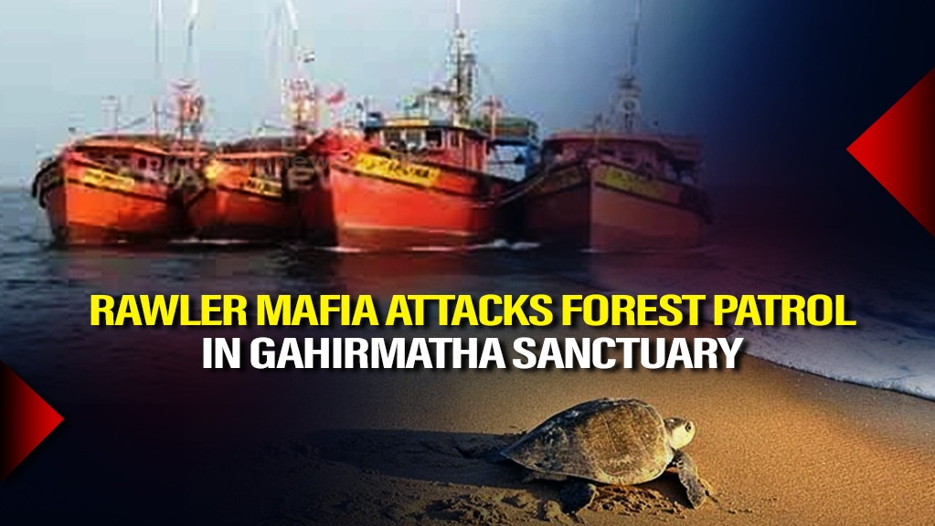 Trawler Mafia Attacks Forest Department Patrol in Gahirmatha Marine Sanctuary