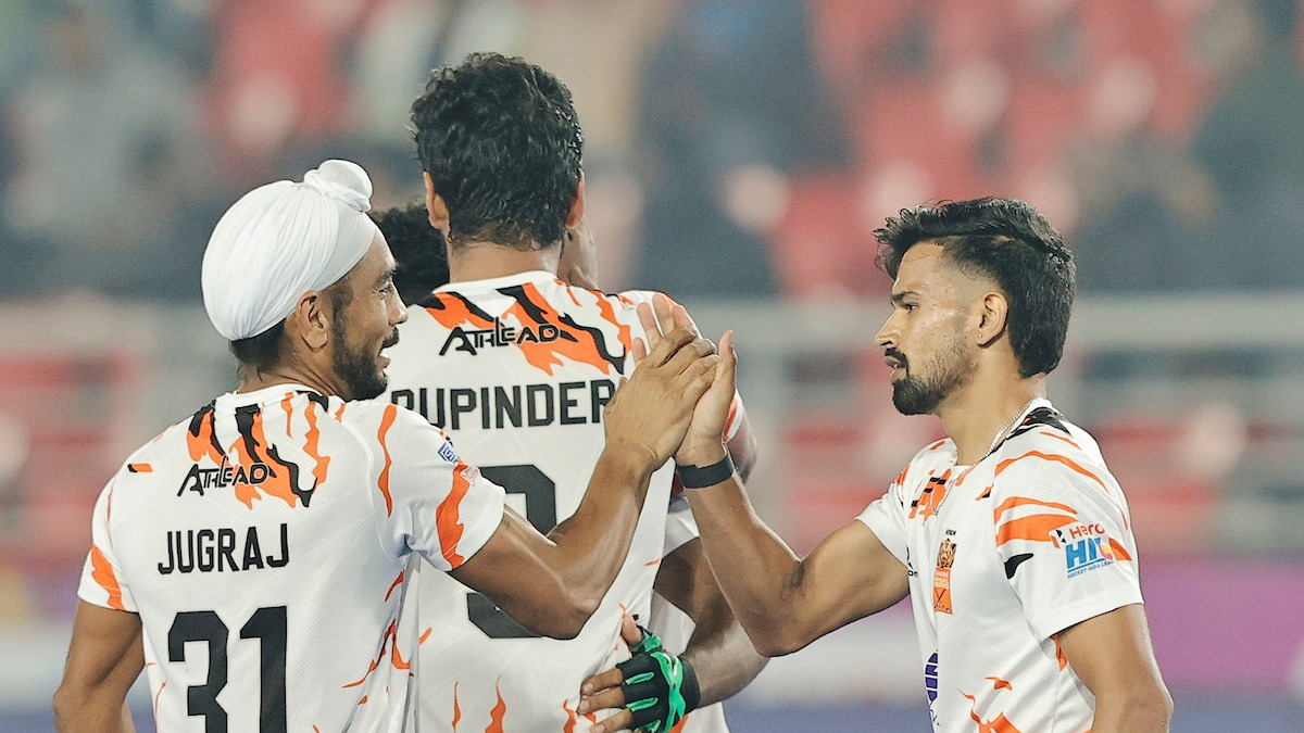 Jugraj Singh nets brace as Bengal Tigers beat UP Rudras 5-3 in HIL