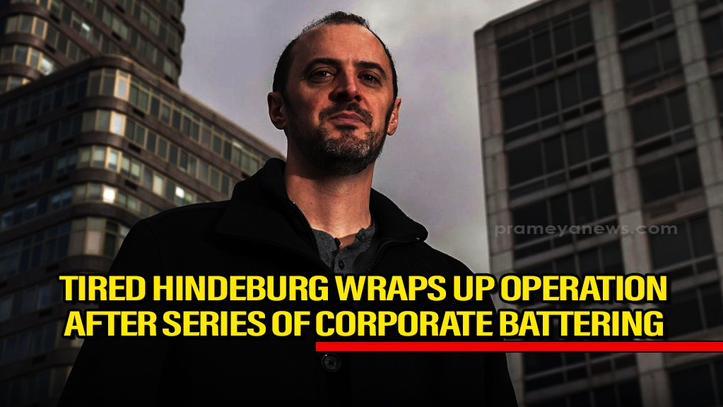 Tired Hindeburg wraps up operation after series of Corporate Battering 