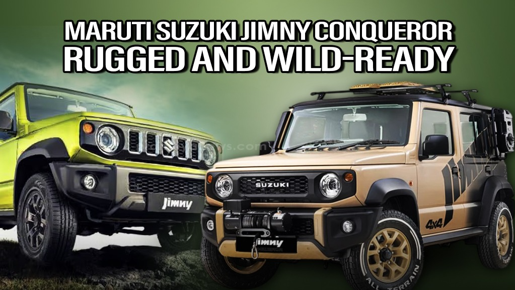Maruti Suzuki Jimny Conqueror Concept gets Rugged and Ready to take on the Wild