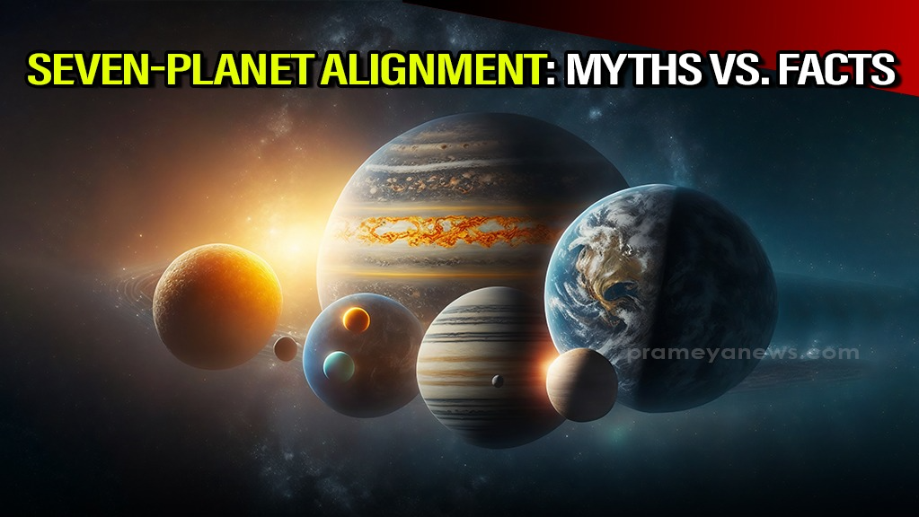 Seven Planets Alignment" Myth: Cosmic Misunderstanding, Separating Fact from Fiction