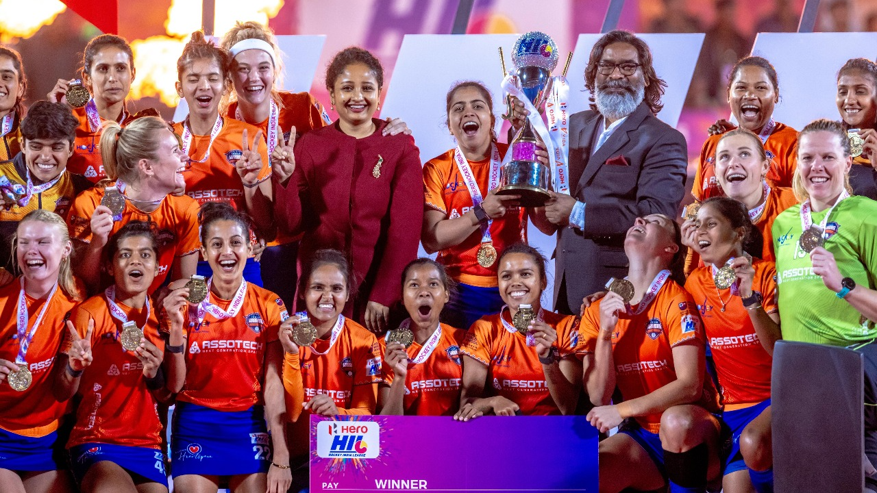 Odisha Warriors crowned champions of the historic Women’s Hero Hockey India League