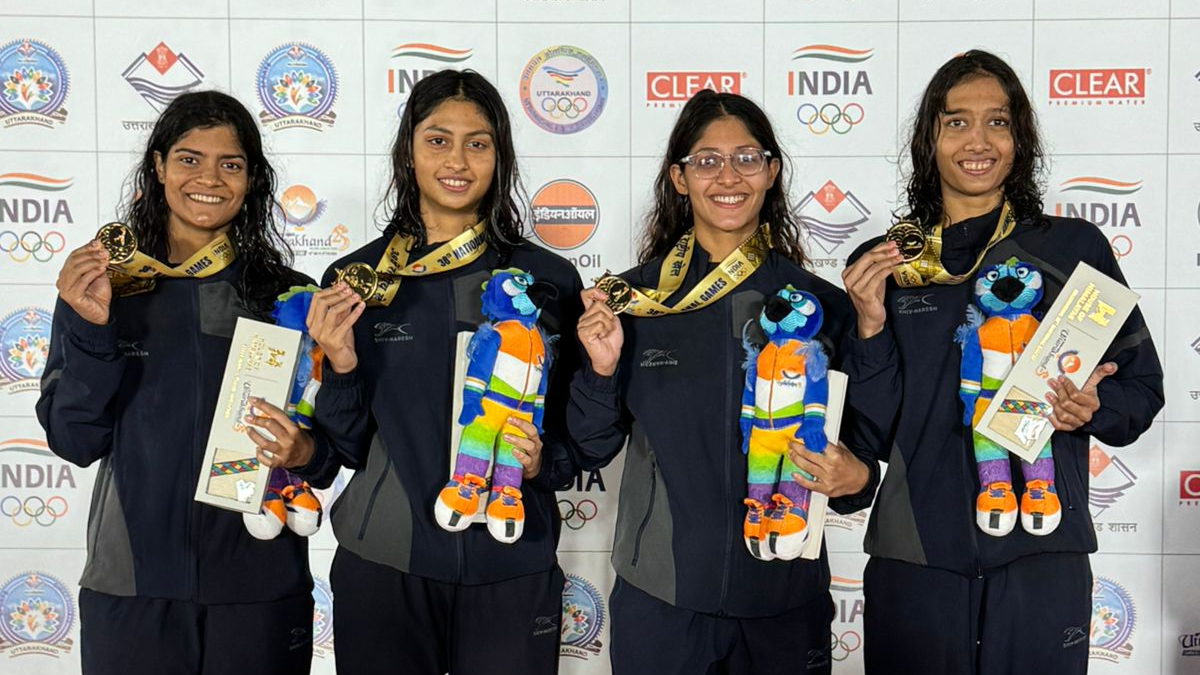 Odisha swimmers bag gold in the National Games