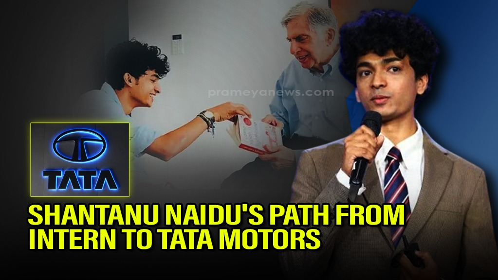 Shantanu Naidu's New Role at Tata Motors: A Heartwarming Journey with Ratan Tata
