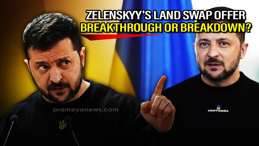 Breakthrough or Breakdown: Zelenskyy's Land Swap Offer Takes Center Stage