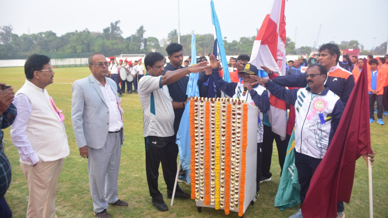 46th  All India Major Port Football Championship 2024-25 kicks off at  Gopabandhu Stadium, PPA
