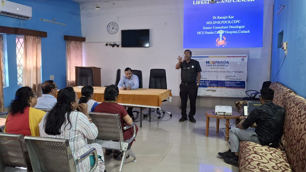 Paradip Port Authority Hospital organises: Cancer Awareness programme