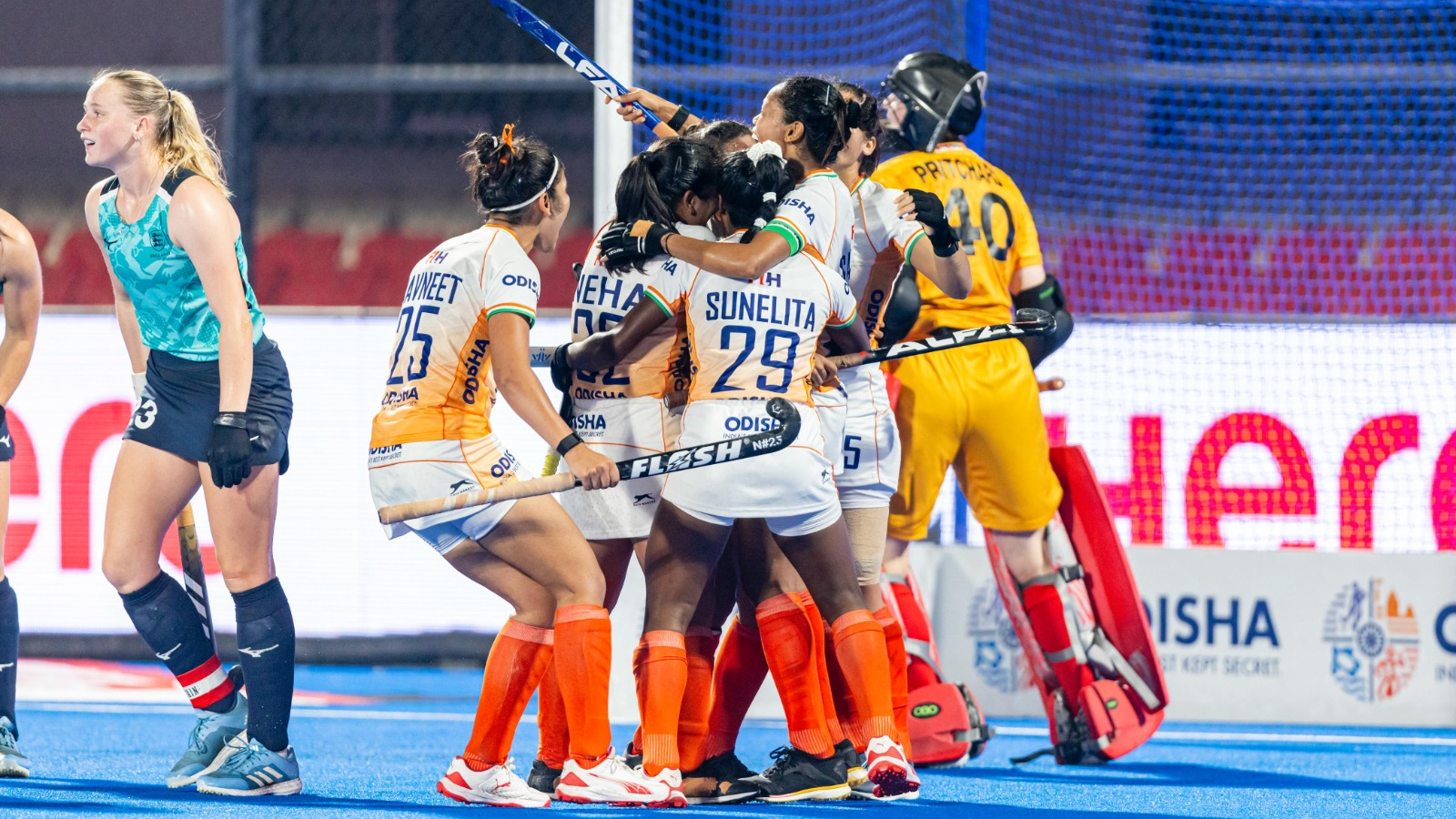 England win over India women’s in FIH Pro League