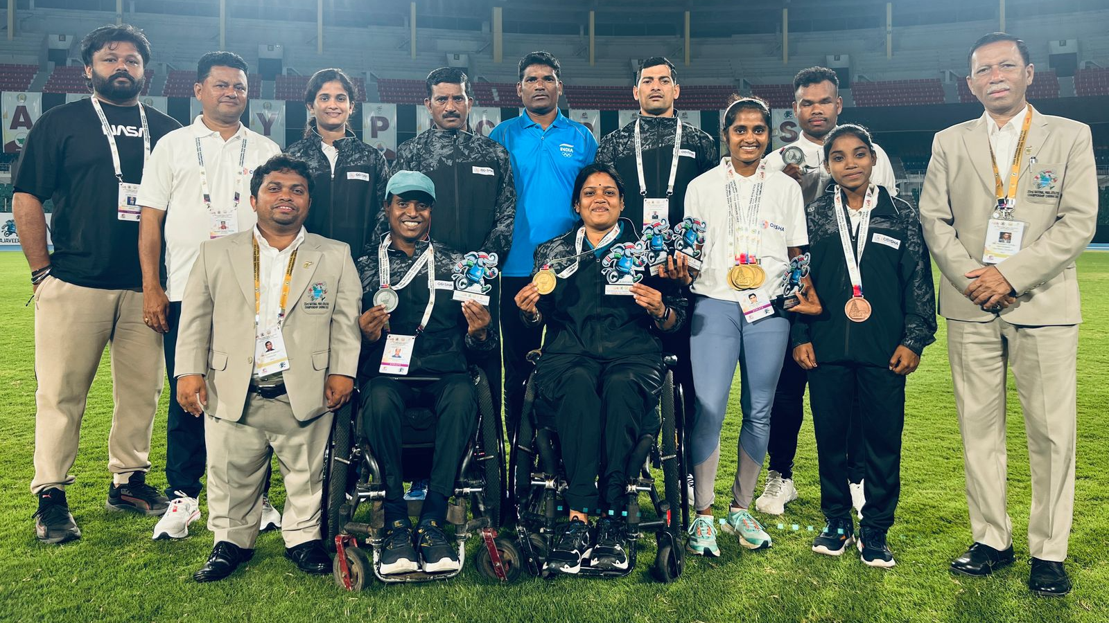 Odisha Para athletics wins 7 medals in National Para Athletics meet