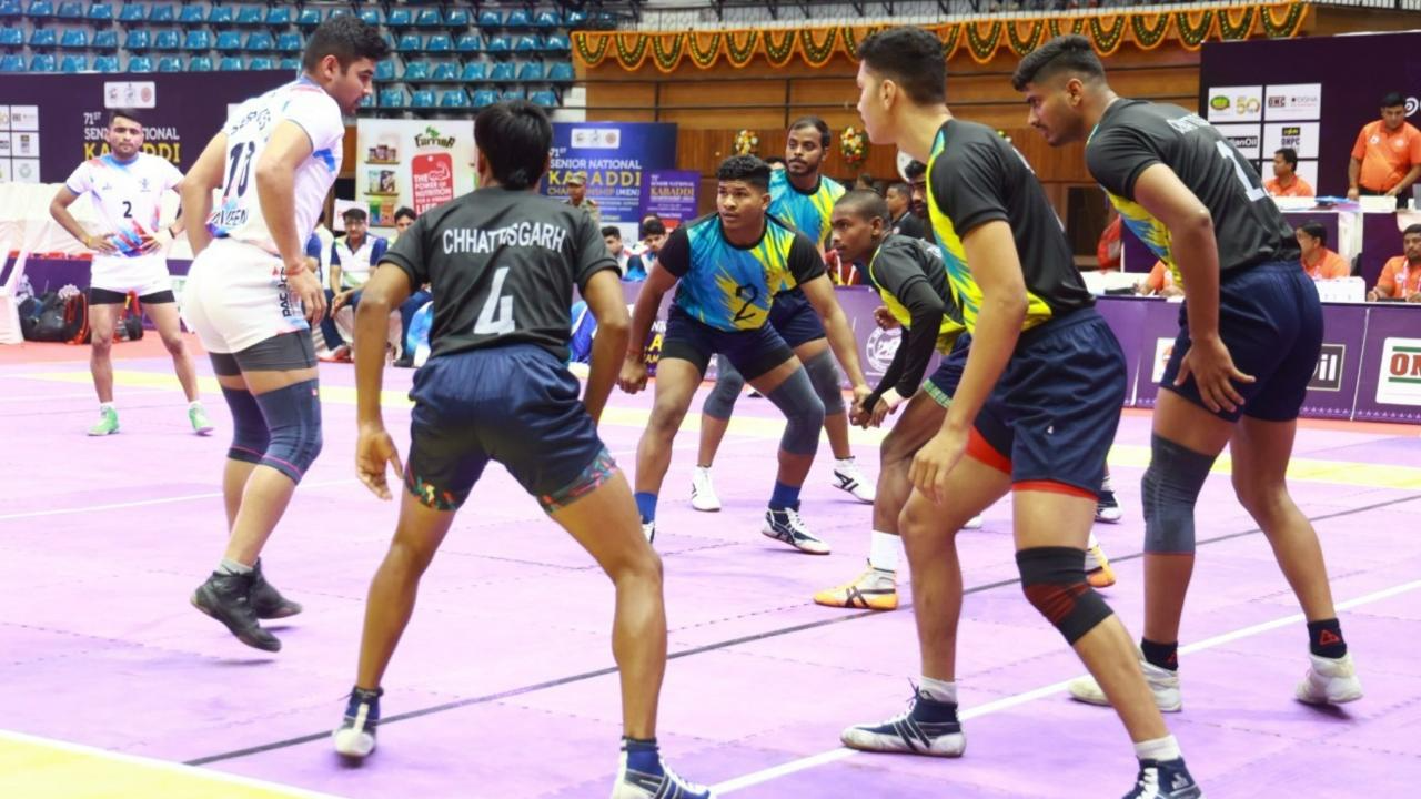Services, Karnataka, Punjab secure convincing wins in National Kabaddi