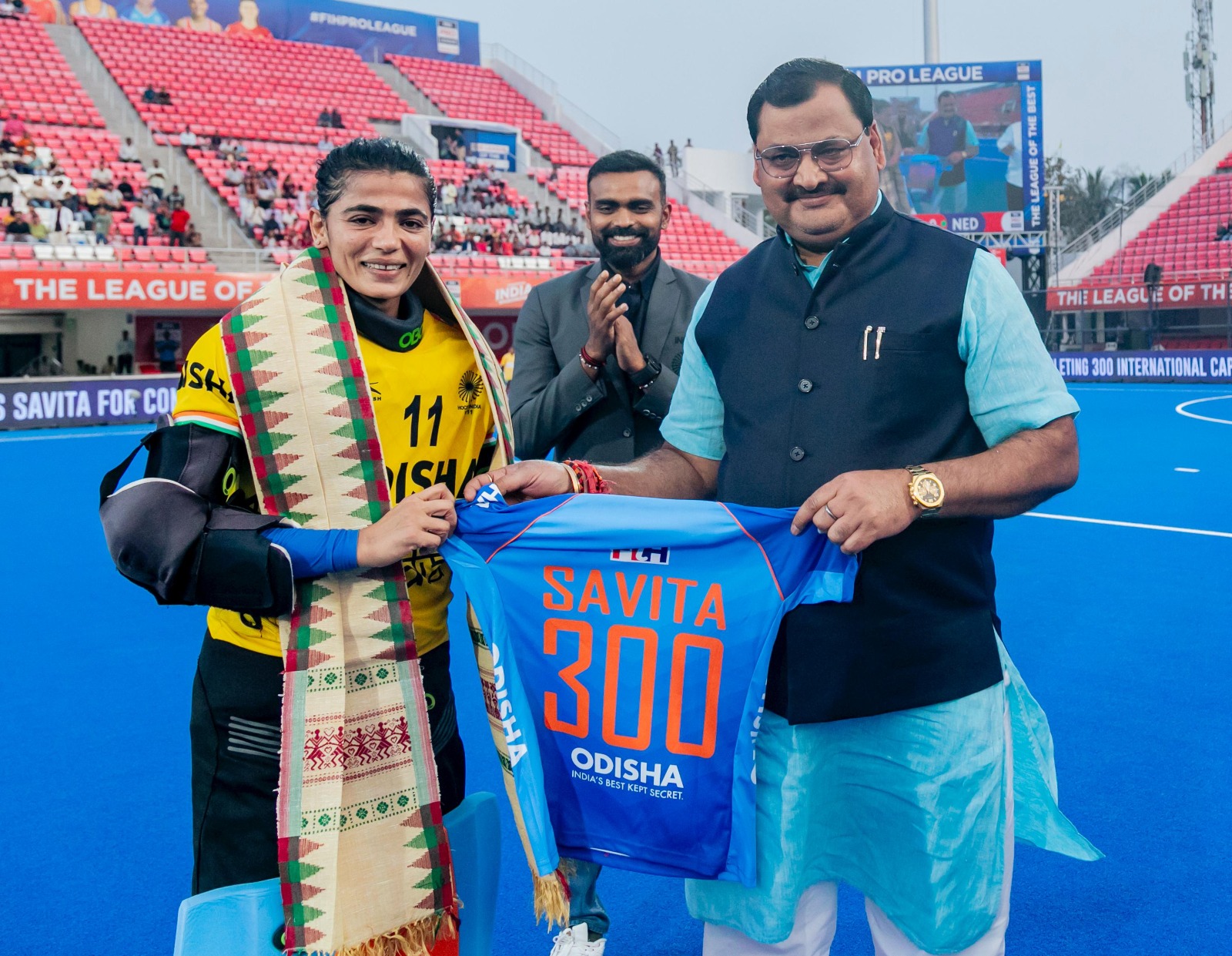 Savita joins elite club with 300th international cap