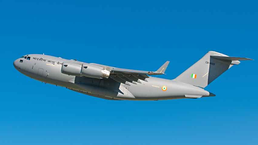 In a first IAF's C-17 Globemaster makes historic maiden Landing in Kargil