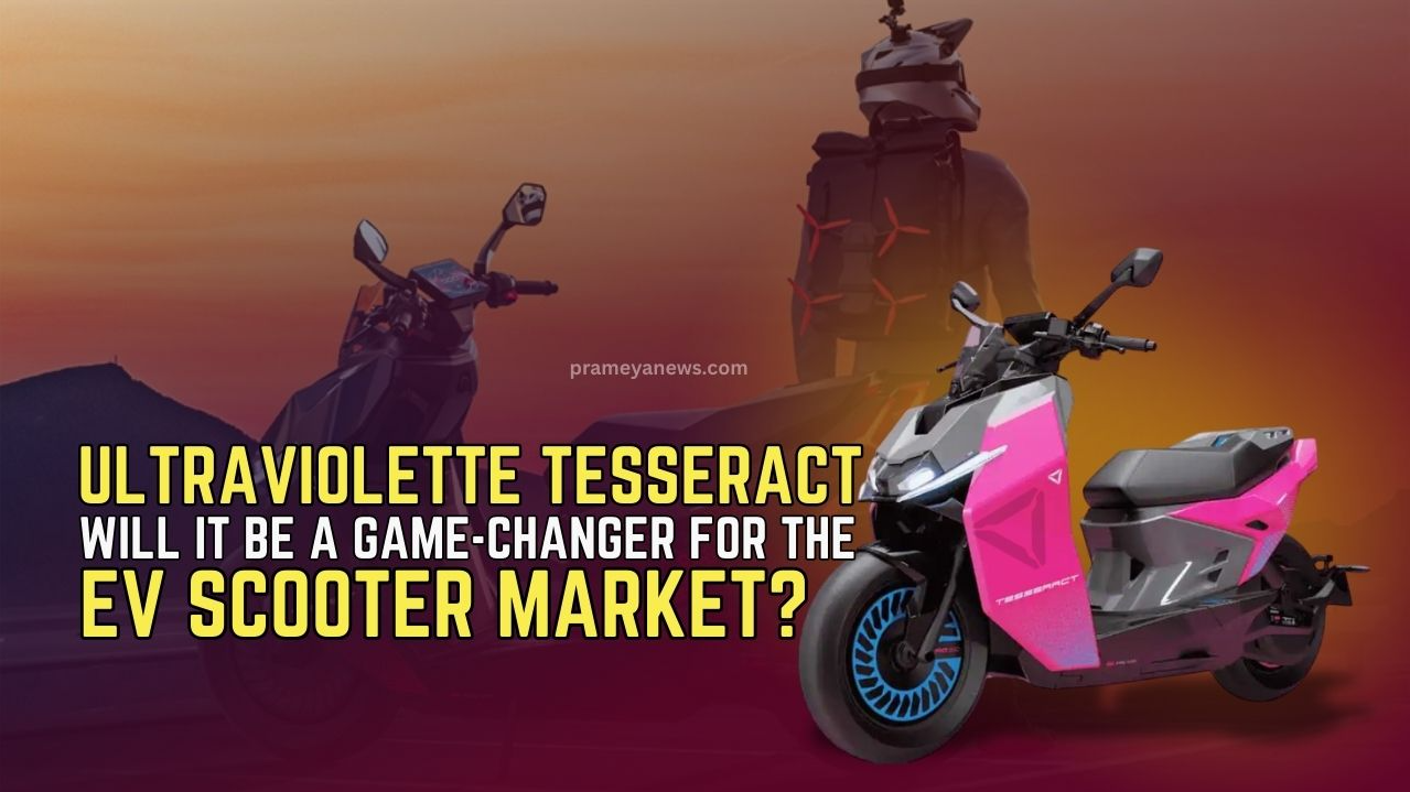Ultraviolette Tesseract: The Radar-Equipped EV Scooter Set to Disrupt the Market