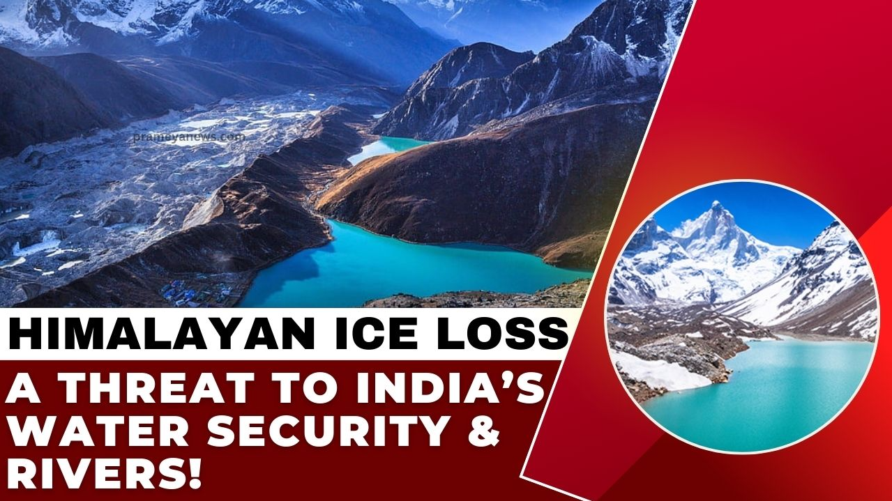 Himalayan Ice Loss: Rapid Glacial Retreat Puts India's Water Security and the Future of Major River Systems at Risk