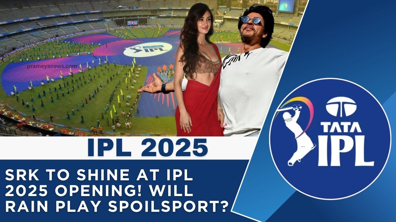 IPL 2025 Opening Ceremony: Shah Rukh Khan Set to Dazzle at Eden Gardens, Will Rain Gods Cooperate?