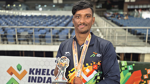 Payal, Swastik , Ranjit won medals for Odisha in Khelo India Para Games