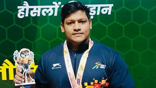 Powerlifter Gadadhar, Sabitri bags bronze medal each in Khelo India Para Games