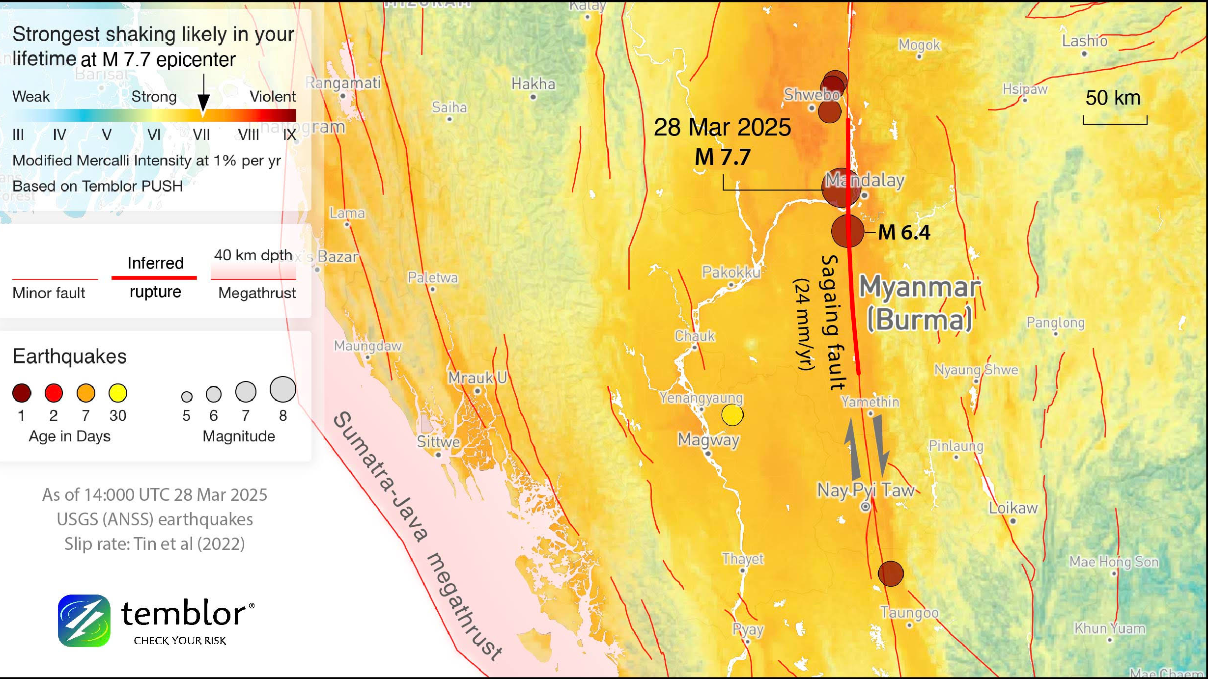 Myanmar Earthquake 2025: Analysing the Sagaing Region Seismic Disaster – its Geological causes and Regional impact. Explained
