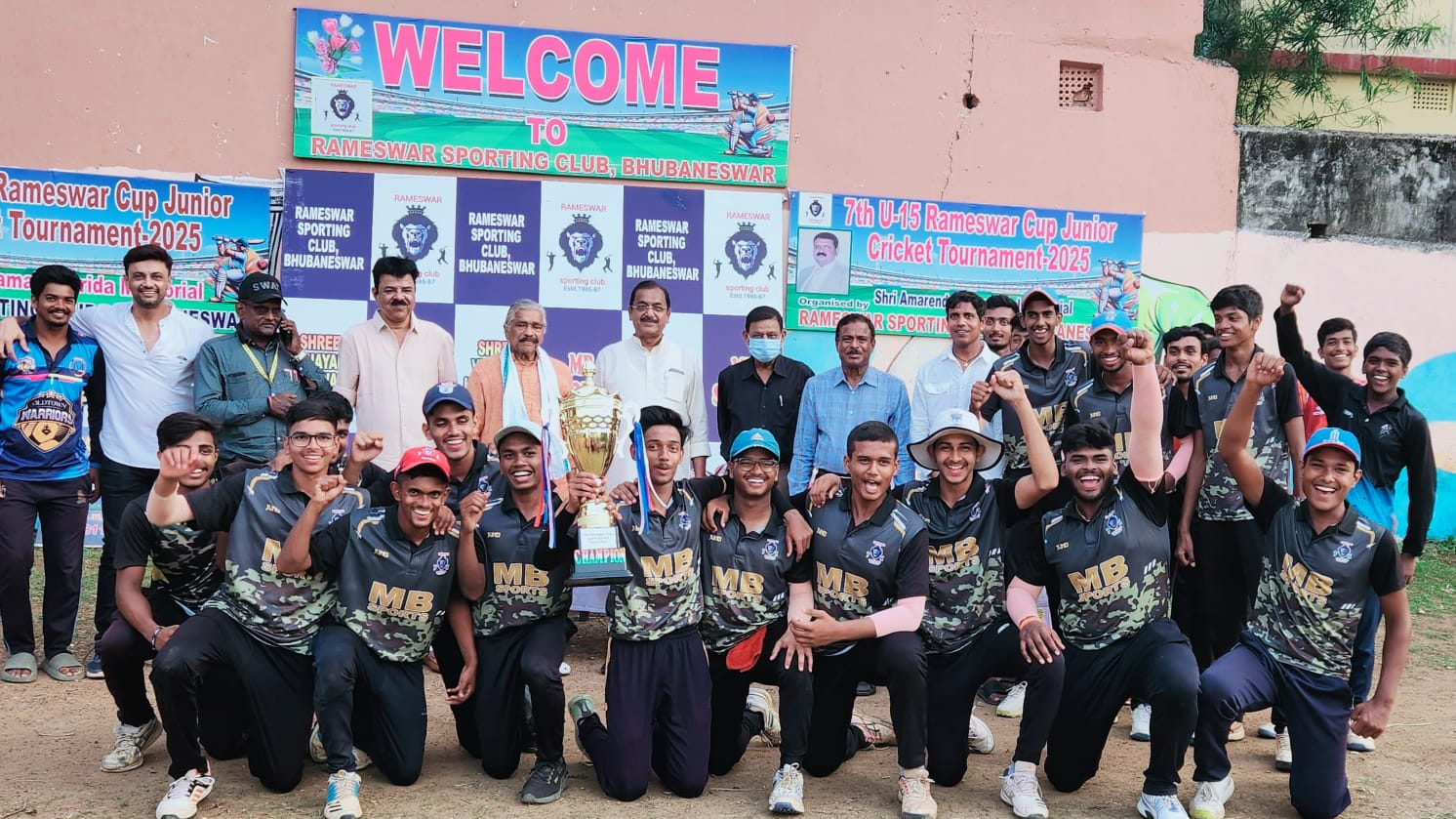 Host wins Rameswar Cup U-18 Junior cricket titles