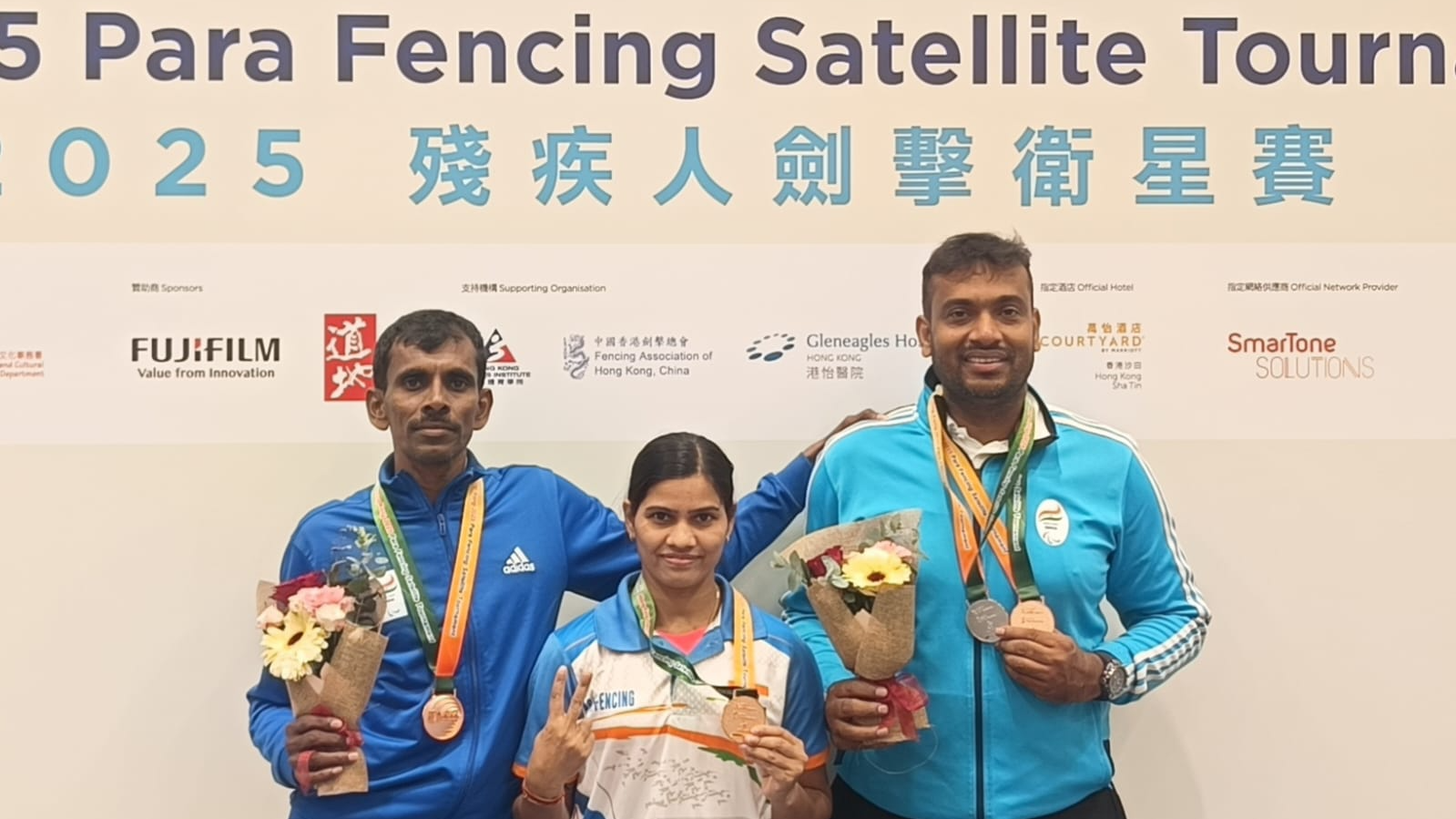 Rakhal shines in Para Fencing Satellite Cup 2025  