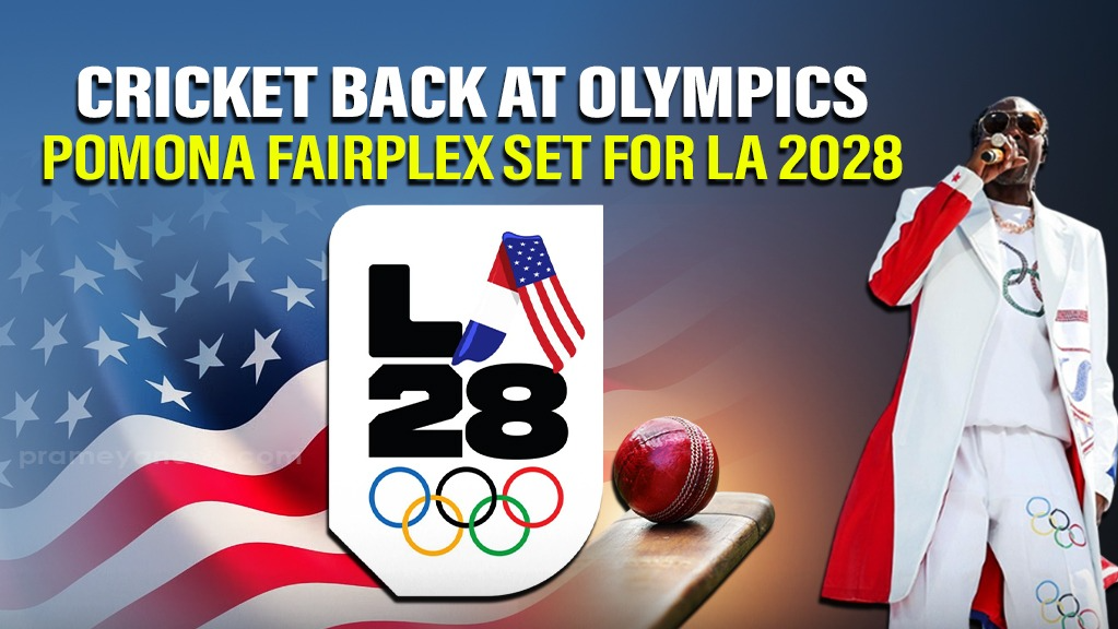 Cricket Returns to Olympics in LA 2028 at Pomona Fairplex