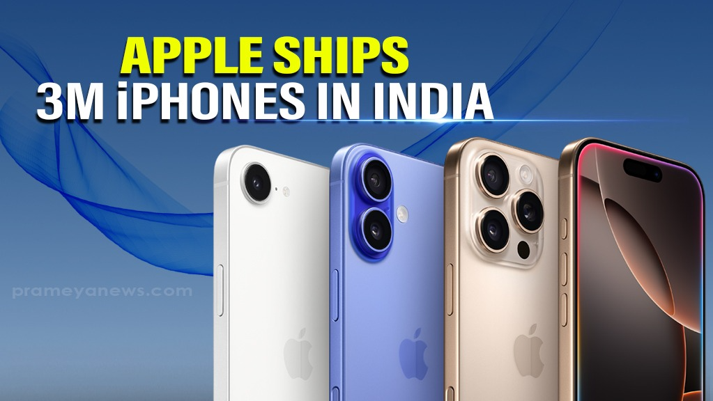 Apple iPhone Sales Hit 3 Million in India Q1 2025