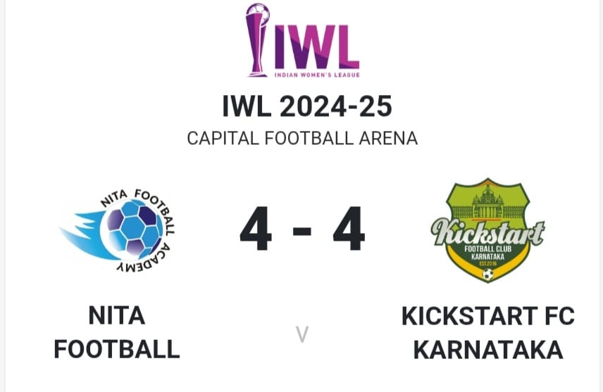 Nita FA draws with Kickstart FC in IWL